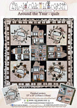 Load image into Gallery viewer, Around the Year - Quilt by MJJenek