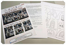 Load image into Gallery viewer, Cats on the roofs - Quilt pattern by MJJenek