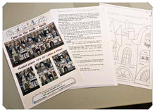 Load image into Gallery viewer, Cats on the roofs - Quilt pattern by MJJenek