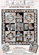 Load image into Gallery viewer, Around the Year - Quilt by MJJenek
