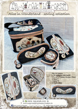 Load image into Gallery viewer, Alice in Wonderland - sewing collection - Quilt pattern by MJJ - four (4) Projects