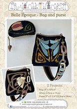 Load image into Gallery viewer, Belle Epoque - Bag and purse 2 projects - Paper pattern by MJJenek