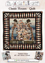 Load image into Gallery viewer, Classic Houses - Quilt pattern by M.J.Jenek