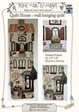 Load image into Gallery viewer, Quilt House – wall hanging country quilt, MJJ small quilt pattern