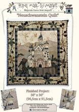 Load image into Gallery viewer, Neuschwanstein – quilt - MJJ PDF quilt pattern