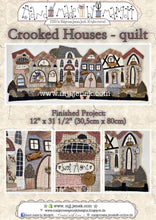 Load image into Gallery viewer, Crooked Houses - quilt by MJJenek