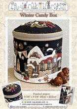Load image into Gallery viewer, Winter candy box - XL box by M.J.Jenek