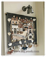 Load image into Gallery viewer, The Little Town - Quilt by MJJenek