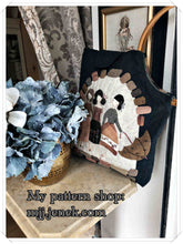 Load image into Gallery viewer, 3 Friends - asymmetrical bag by MJJenek