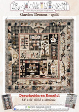 Load image into Gallery viewer, Garden Dreams - quilt pattern by MJJenek