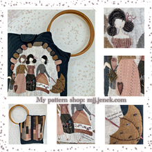 Load image into Gallery viewer, 3 Friends - asymmetrical bag by MJJenek