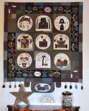 Load image into Gallery viewer, Mary's Farmhouse – wall hanging quilt - MJJ quilt pattern