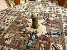 Load image into Gallery viewer, Between Small Townhouses – table quilt - MJJ quilt pattern