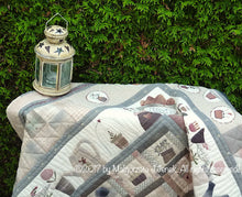 Load image into Gallery viewer, Plants in pots - Quilt , MJJ quilt pattern