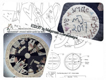 Load image into Gallery viewer, Moments – round table quilt - MJJ quilt pattern