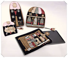 Load image into Gallery viewer, 3 Sewing Pouches & iPad Cozy – 4 projects - in - 1 MJJ quilt pattern