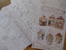 Load image into Gallery viewer, Primitive Houses - 3 boxes , 3 projects in 1 - MJJ quilt pattern for boxes