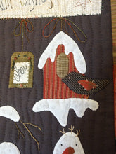 Charger l'image dans la galerie, Warm Wishes - Wall hanging small quilt, PDF pattern by MJJ