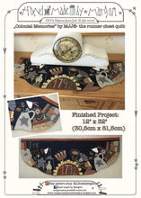 Load image into Gallery viewer, Colonial Memories – runner chest quilt - MJJ quilt pattern