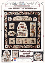 Load image into Gallery viewer, From my Heart – wall hanging quilt - MJJ quilt pattern