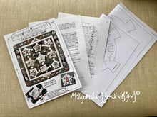 Load image into Gallery viewer, All About Wool – wall hanging quilt - MJJ quilt pattern