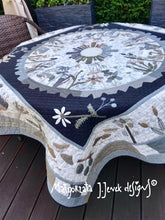 Load image into Gallery viewer, The Blooming Garden - table quilt , MJJ quilt pattern for table
