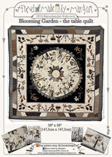 Load image into Gallery viewer, The Blooming Garden - table quilt , MJJ quilt pattern for table