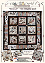 Load image into Gallery viewer, Emma – wall hanging quilt - MJJ quilt pattern