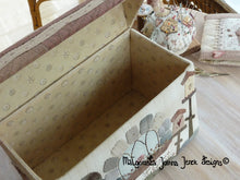 Load image into Gallery viewer, The Water Mill- sewing box, pattern by MJJ