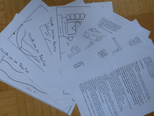 Load image into Gallery viewer, The Water Mill- sewing box, pattern by MJJ