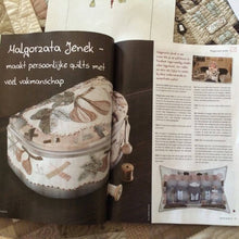 Load image into Gallery viewer, Ficus carica – half round sewing box - MJJ quilt pattern