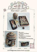 Load image into Gallery viewer, Draw it and sew – 3 projects - in-1, MJJ quilt pattern