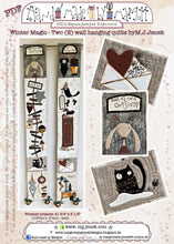 Load image into Gallery viewer, Winter Magic - Two wall hanging quilts by M.J.Jenek - Pdf pattern
