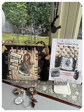 Load image into Gallery viewer, Happy Quilter´s bag - Paper pattern, Quilted tote bag, Appliqué bag, Large project bag for Quilters
