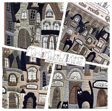 Cargar imagen en el visor de la galería, Gatos en los techos - Quilt patrón por MJJenek
