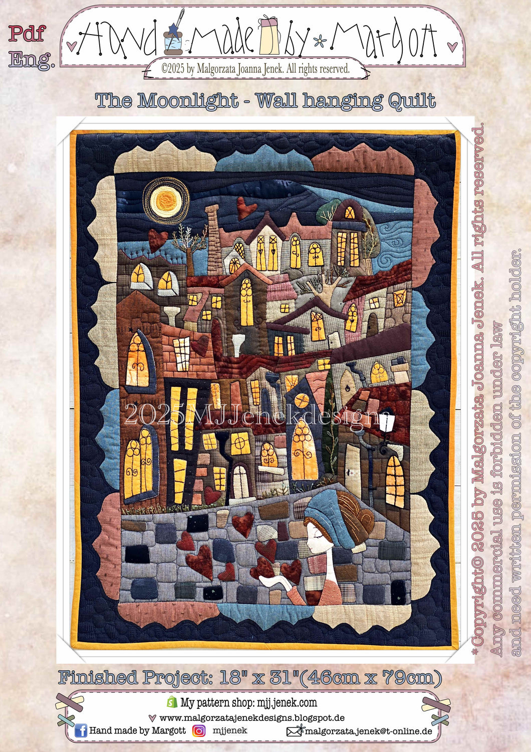 The Moonlight  Pdf pattern