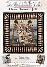 Cargar imagen en el visor de la galería, Classic Houses - Quilt pattern by M.J.Jenek
