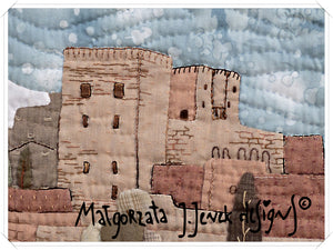 Alhambra - colcha de pared edredón MJJENEKDESIGNS patrón