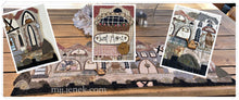 Load image into Gallery viewer, Crooked Houses - quilt  by MJJenek
