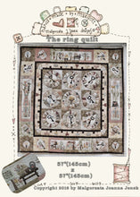 Carica l&#39;immagine nel visualizzatore di Gallery, The Ring Quilt- PAPER pattern by MJJ
