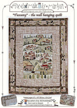 Carica l&#39;immagine nel visualizzatore di Gallery, Tuscany - wall hanging quilt, pattern by MJJ
