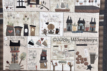 Load image into Gallery viewer, Quilted Diary - wall hanging quilt - MJJ quilt pattern
