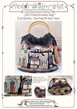 Carica l&#39;immagine nel visualizzatore di Gallery, Old Townhouses  bag - 2 projects in 1 - MJJ quilt pattern for bag
