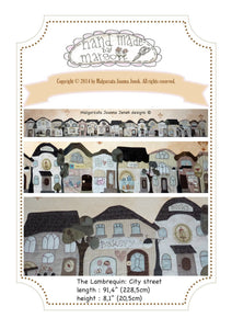 The Lambrequin : City street - MJJ PDF quilt pattern