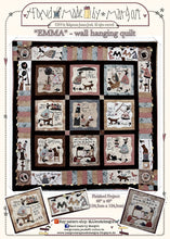 Carica l&#39;immagine nel visualizzatore di Gallery, Emma – wall hanging quilt -  MJJ quilt pattern
