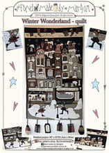 Laden Sie das Bild in den Galerie-Viewer, Winter Wonderland - wall hanging quilt, MJJ pattern

