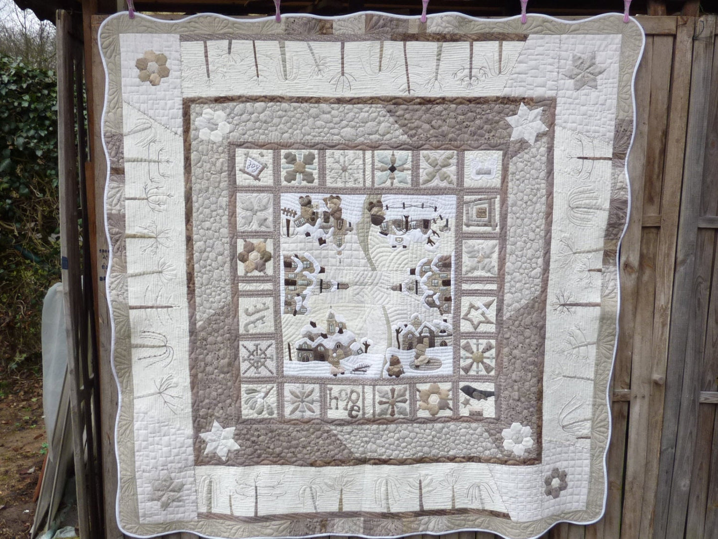 The winter Quilt - PDF pattern by MJJ