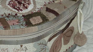 Ficus carica – half round sewing box - MJJ quilt pattern
