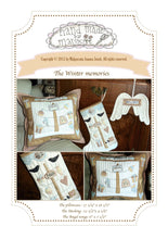 Load image into Gallery viewer, Winter memories - MJJ quilt  pattern, PDF MJJ ,  3 projects in 1
